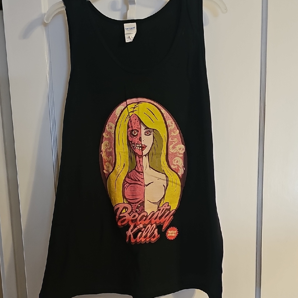 Gildan Black Ultra Cotton Tank Top